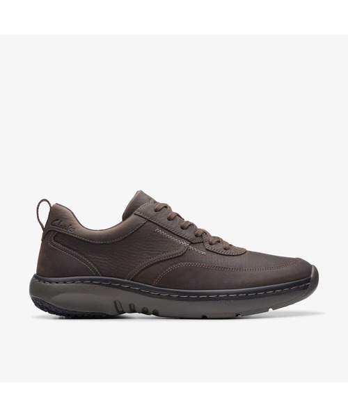 Clarks 軽量 ブラウン スニーカー ラグソール ビジネス Clarks メンズスニーカー(色:ブラウン系)|シューズ