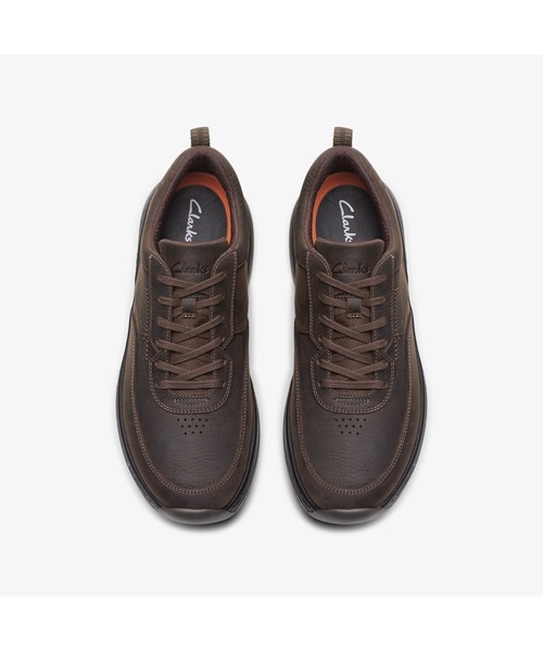Clarks ダークブラウン レースアップシューズ　27センチ Clarks スニーカー ClarksPro Lace / クラークスプロレース