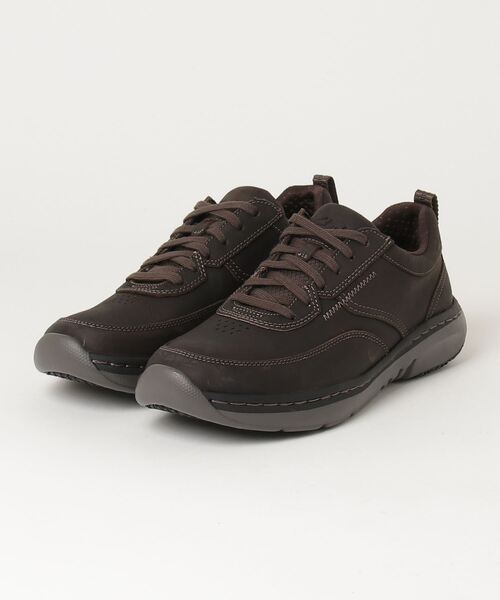 Clarks ダークブラウン レースアップシューズ　27センチ Clarks スニーカー ClarksPro Lace / クラークスプロレース