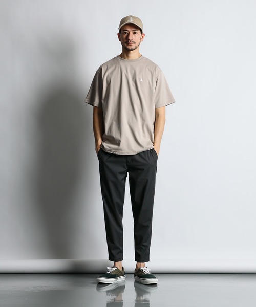 LANVIN en Bleu tシャツ 2層構造 クールマックス ”JL” バック