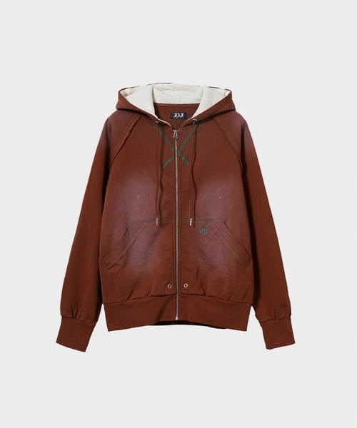 パーカー・フーディ 4-BAR ZIP-UP HOODIE パーカー AGED ZIP UP HOODIE メンズ : ZOZOTOWN Yahoo!店