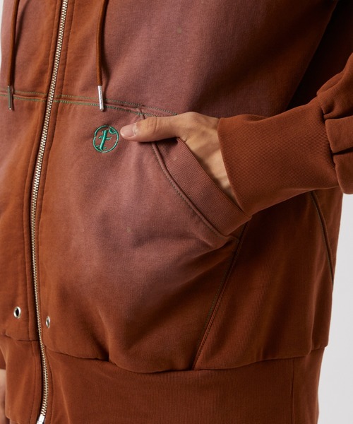 パーカー AGED ZIP UP HOODIE メンズ : ZOZOTOWN Yahoo!店