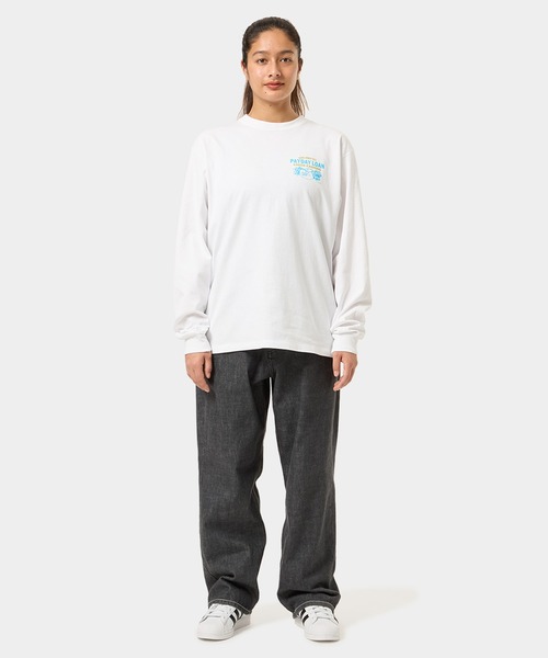 HUF（ハフ）の「TERRACE LS RELAXED KNIT / HUF ストライプ