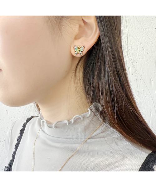 ANNA SUI（アナスイ） ピアス 蝶モチーフ ピアス レディース