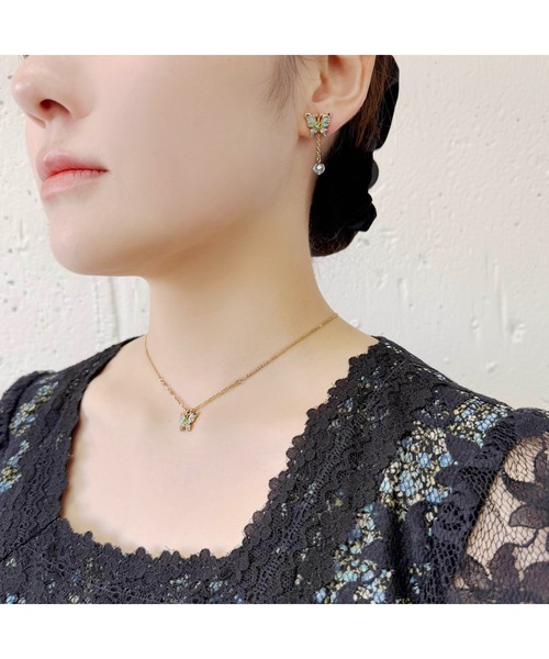 ANNA SUI（アナスイ） ピアス 蝶モチーフ ピアス レディース