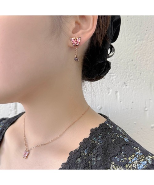 ANNA SUI（アナスイ） ピアス 蝶モチーフ ピアス レディース