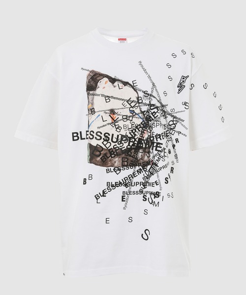 supreme x bless service tシャツ BLESS tシャツ Be Less T-Shirt メンズ レディース : ZOZOTOWN