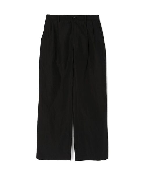 黒 スラックス メンズ　エヌハリ　40 サイズL N.HOOLYWOOD COMPILE スラックス TUCKED PANTS メンズ