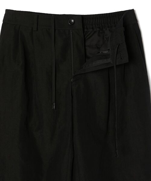 N. HOOLYWOOD スラックス 38 黒 WIDE TAPERED EASY SLACKS N.HOOLYWOOD COMPILE│N-HOOLYWOOD.COM