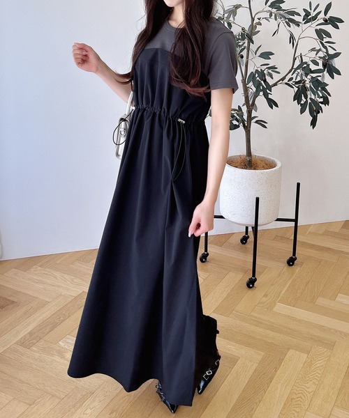 INGNI（イング） ワンピース ビスチェドッキングワンピース : ZOZOTOWN