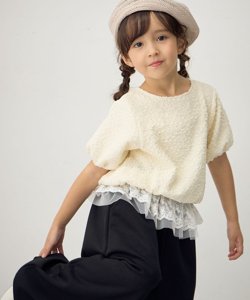 Piet tシャツ 「セットアップ可」くしゅくしゅチュール プル