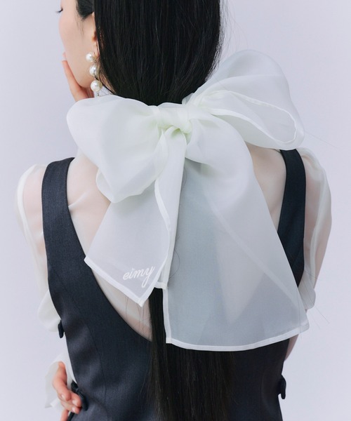 EIMY ISTOIRE（エイミーイストワール） ブラウス シャツ ボウタイ