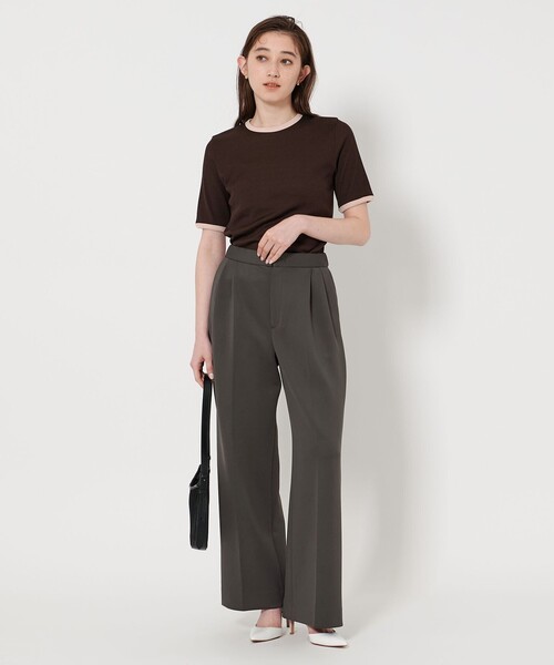 UNITED ARROWS パンツ LIGHT SPONGY ワイドパンツ レディース