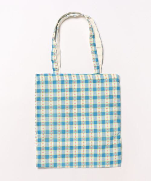 TONE SELECT GOODS トートバッグ Liaa/チェック 花柄 トートバッグ
