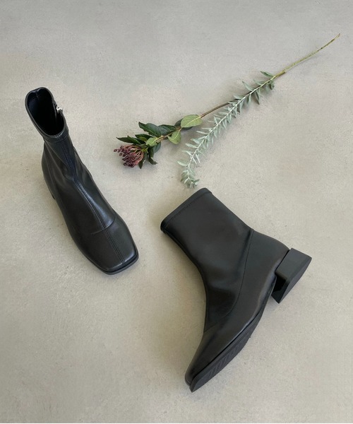 ORiental TRaffic 「ORiental by yuri」 ショートブーツ LL ブラック