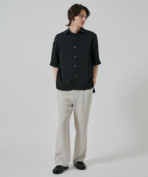 studious　シャツ　ジャケット STUDIOUS シャツ PLEATS SHIRTS メンズ : ZOZOTOWN Yahoo!店