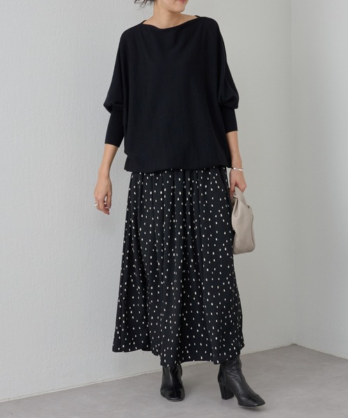 再入荷商品 BEARDSLEY 「BEARDSLEY」 ロングスカート FREE ブラック スカート