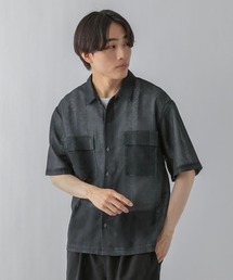 シャツ 快適サマーシャツ/透かし柄/CLEAN MODE/287595 メンズ｜ZOZOTOWN Yahoo!店