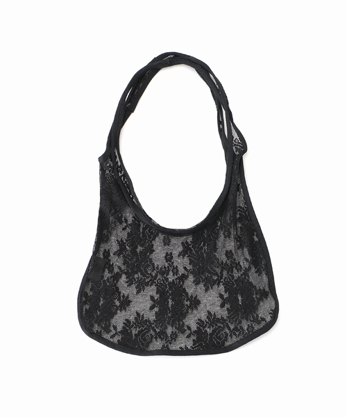 ★送料・関税込★GLOWNY★FLORAL LACE BAG★ MUSINSA | GLOWNY FLORAL LACE BAG (BLACK)