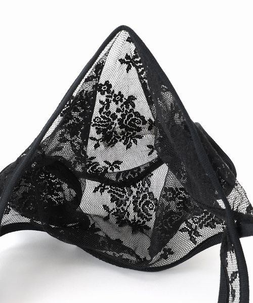 ★送料・関税込★GLOWNY★FLORAL LACE BAG★ MUSINSA | GLOWNY FLORAL LACE BAG (BLACK)