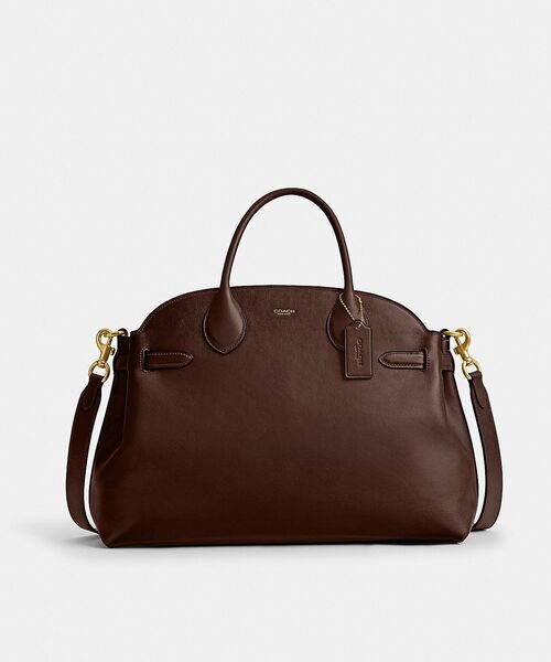 COACH カーリー キャリーオールバッグ 2way ハンドバッグ ショルダー 公式】コーチアウトレット | カーリー キャリーオール バッグ