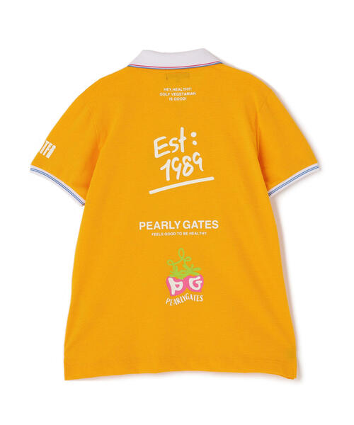 ポロシャツ ポロ 「PEARLY GATES」Peチェックサッカー半袖ポロシャツ レディース_21
