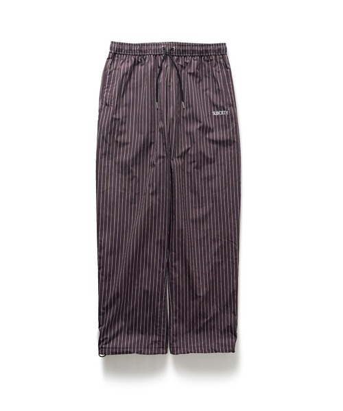 Subciety（サブサエティ） パンツ Stripe training pants メンズ