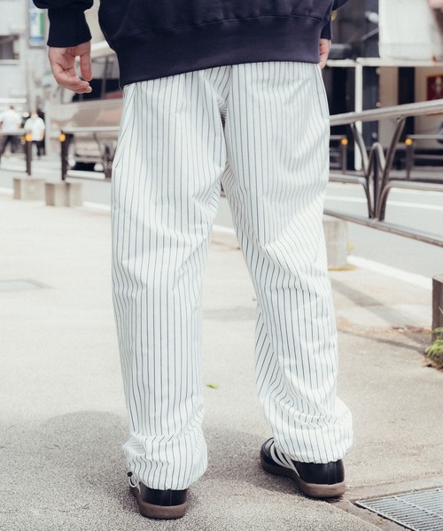 Subciety（サブサエティ） パンツ Stripe training pants メンズ