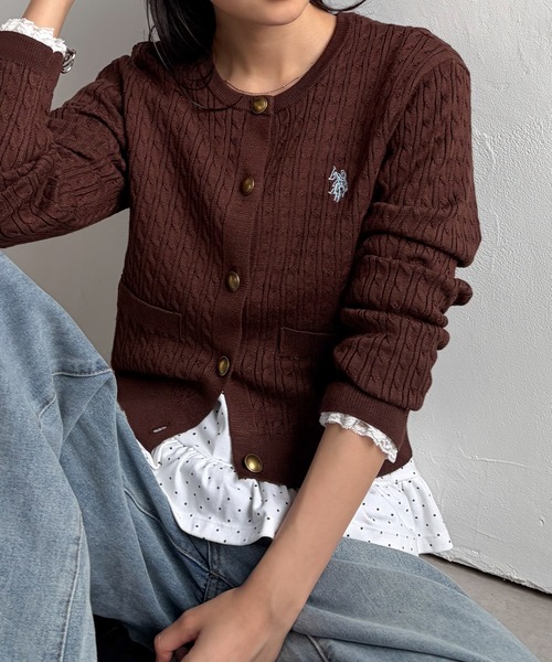 U.S. POLO ASSN.（ユーエスポロアッスン） カーディガン 「26AW新色