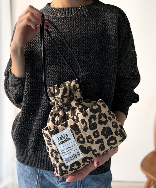 Java ショルダーバッグ バッグ 「JaVaジャバ コラボ」秋冬のマストハブ