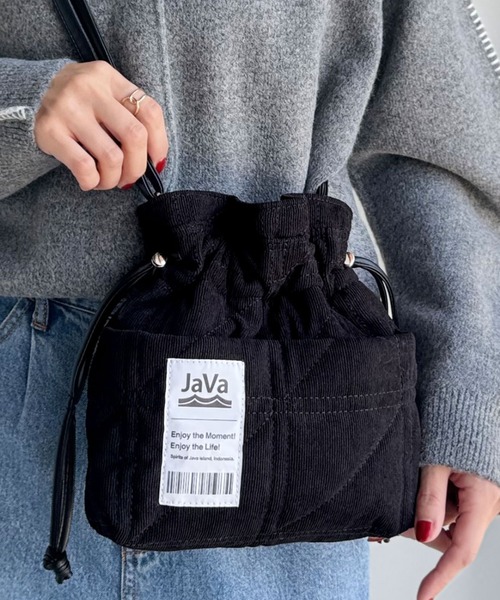 Java ショルダーバッグ バッグ 「JaVaジャバ コラボ」秋冬のマストハブ