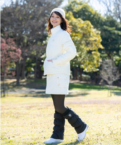 UNDOVEgolf三枝こころコラボ2way中綿ジャケット&スカート UNDOVE スカート UNDOVEgolf「三枝こころコラボ」中わたスカート