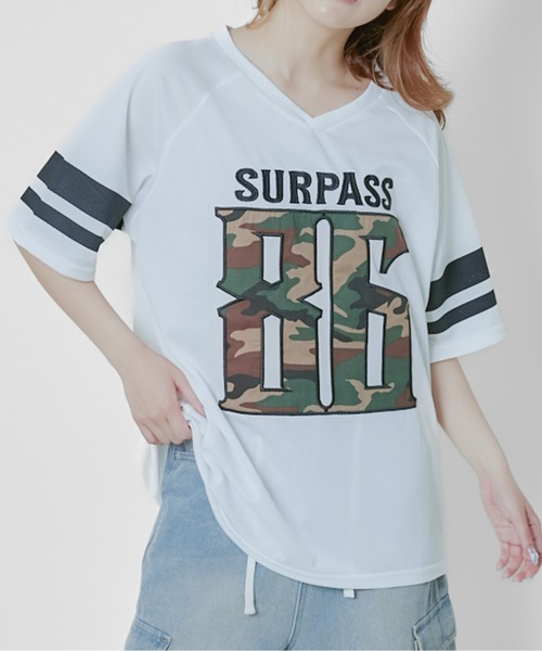 LABRAT ナンバリング mesh big T tシャツ 「メッシュ×BIGロゴ」ナンバリングTシャツ／カジュアル