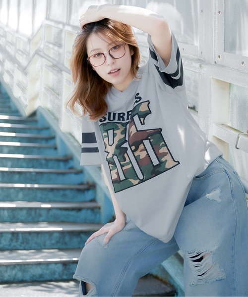 XXL！トライバルギアTRIBAL GEARアメフト メッシュシャツナンバリング 古着 90年代 トライバルギア Tribal Gear プリントTシャツ USA製