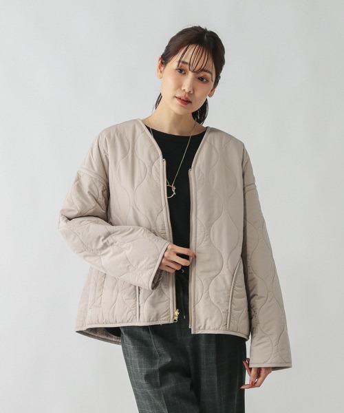 GLOBAL WORK ブルゾン アウター リバーシブルファーキルト