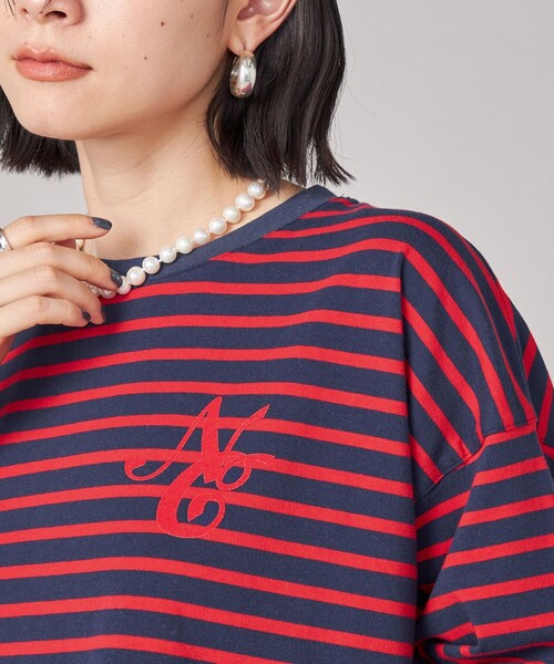 SHIPS（シップス） tシャツ SHIPS NINE CASE:ボーダー 長袖 TEE 