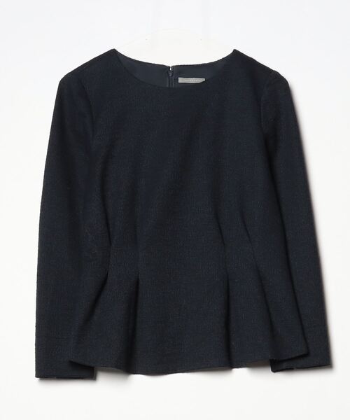 theory luxe サイズ40ネイビー theory luxe 「theory luxe」 半袖ブラウス 40 ネイビー