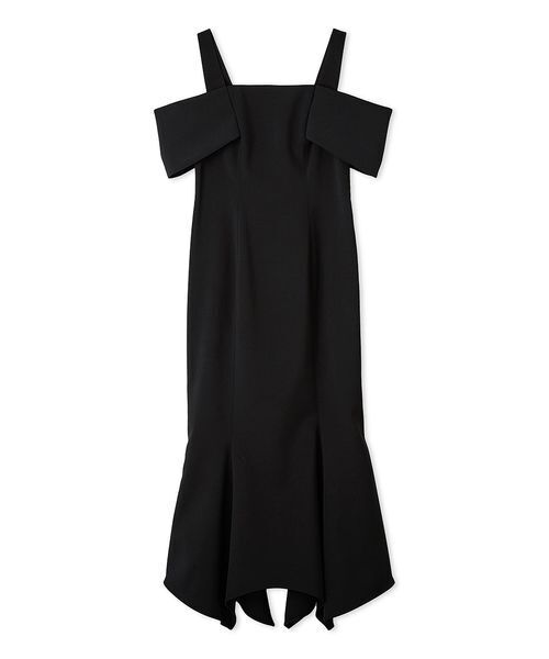 褒められたマーメイドドレス FRAY I.D ドレス オフショルアシメマーメイドドレス : ZOZOTOWN Yahoo