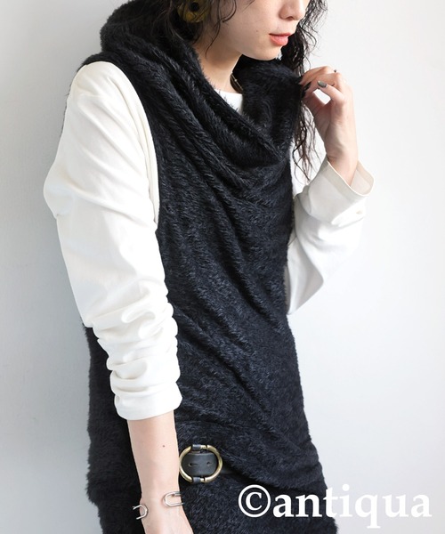 DEVOA デヴォア ネックウォーマー スヌード デヴォア DEVOA Knit Neck Parts （CHESTNUT） -FASCINATE