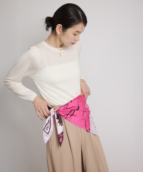 ROPE' スカーフ バンダナ ロートレックグラフィカル シルク