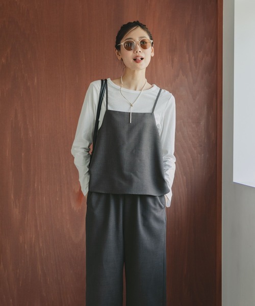 GLOBAL WORK サロペット オーバーオール サロペット＊長袖T