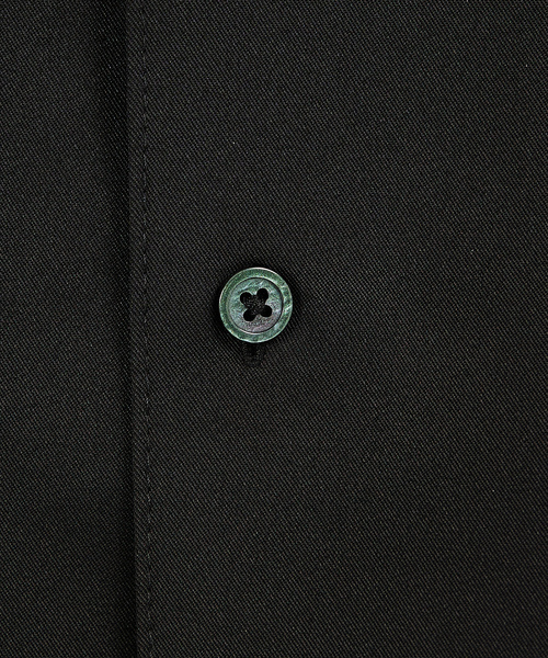 「AH ABAHOUSE」 半袖シャツ フリー ダークグリーン メンズ_画像9