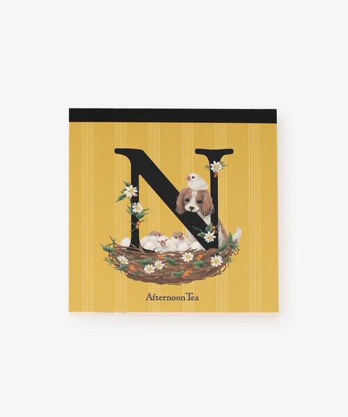 Afternoon Tea（アフタヌーンティー） 手帳 イニシャルスクエアメモ