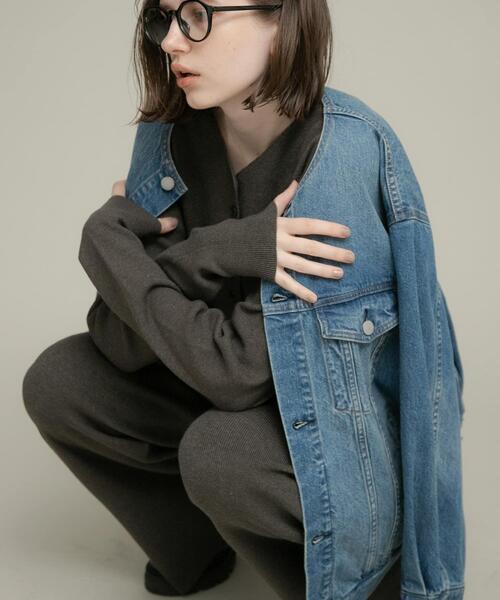 URBAN RESEARCH Sonny Label パンツ ニットオールインワン レディース