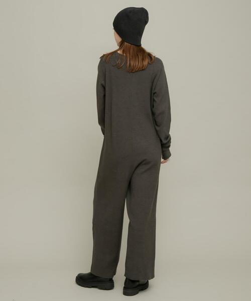 URBAN RESEARCH Sonny Label パンツ ニットオールインワン レディース