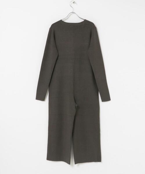 URBAN RESEARCH Sonny Label パンツ ニットオールインワン レディース