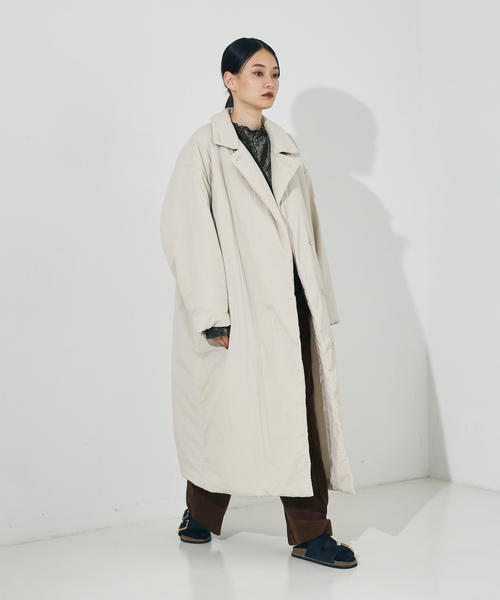 「NOMINE」 コート フリー キャメル レディース_画像9