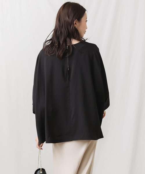 「Gready Brilliant」 「AuieF」7分袖ブラウス 38 キャメル レディース_画像8