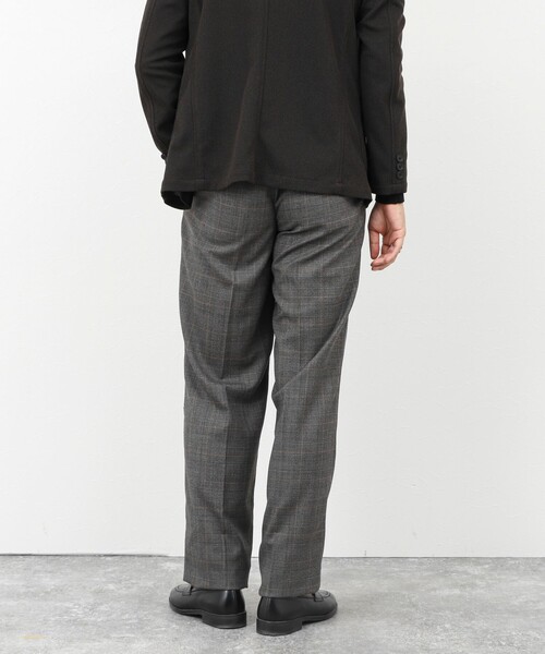 NOLLEY'S（ノーリーズ） スラックス SOLOTEX ストレッチサキソニー