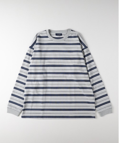 BACK NUMBER tシャツ 「BACK NUMBER」カラーボーダーロングスリーブT